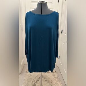 Piko 1988 Deep Blue Tunic Top
